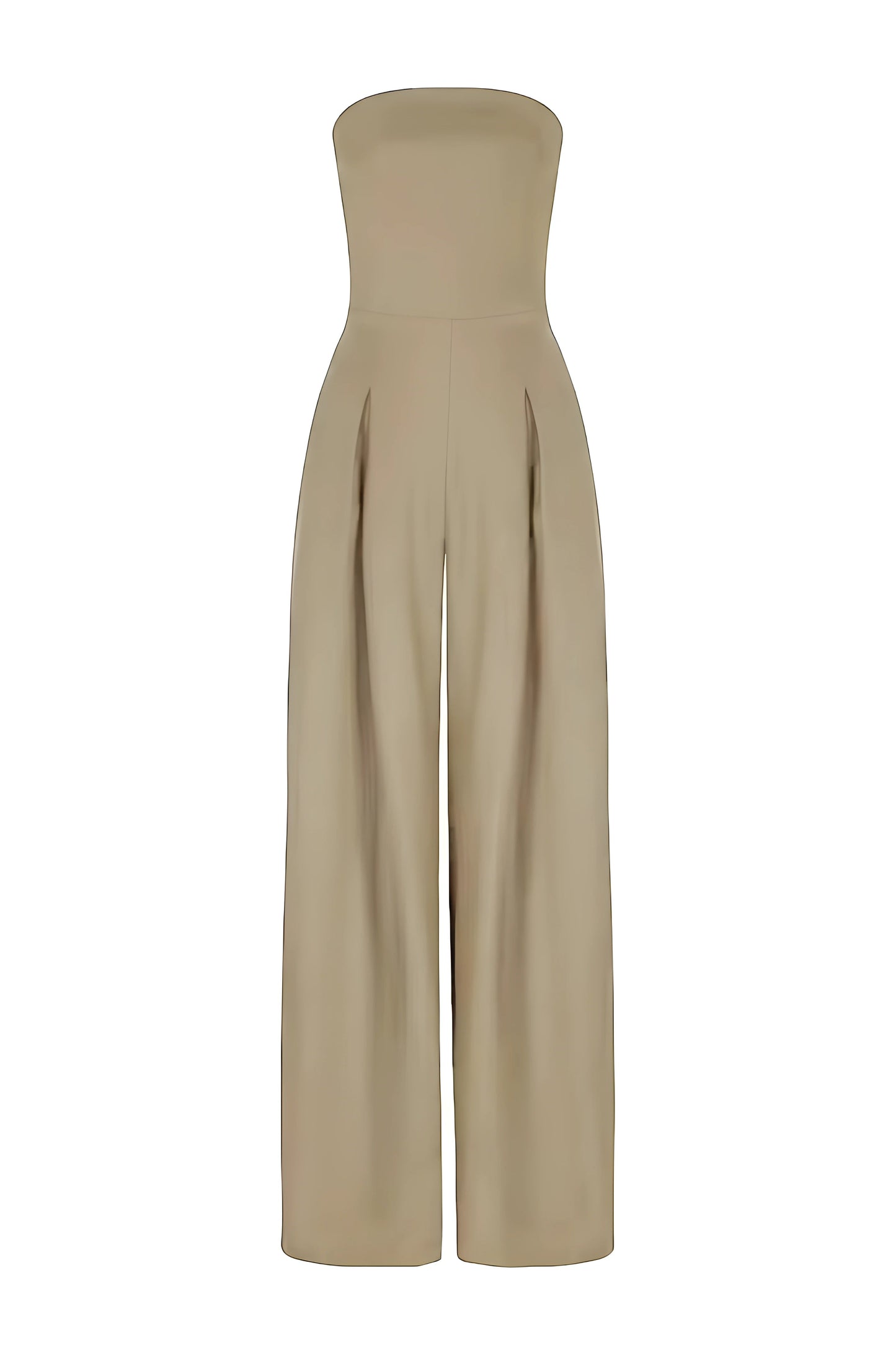Amaja Strapless Jumpsuit | Dames jumpsuit met korsetlook en elegante strapless pasvorm