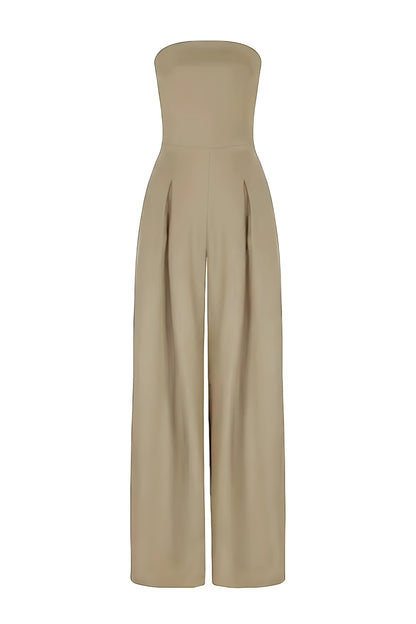 Amaja Strapless Jumpsuit | Dames jumpsuit met korsetlook en elegante strapless pasvorm