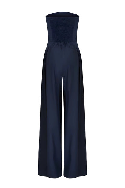 Amaja Strapless Jumpsuit | Dames jumpsuit met korsetlook en elegante strapless pasvorm