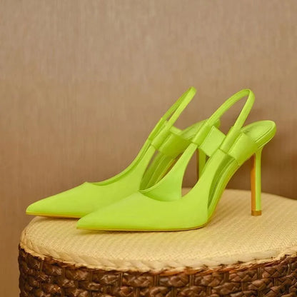 Nadine | Dames Slingback Pumps met Puntige Neus en Hoge Hak – Elegant, Verfijnd en Comfortabel