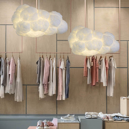 Wolken Hanglamp – Wit, Dromerig Design voor Slaapkamer of Kinderkamer Decoratie