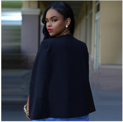 Thessa | Dames Blazer – Open Voorkant, Gestructureerde Pasvorm, Tijdloze Elegantie