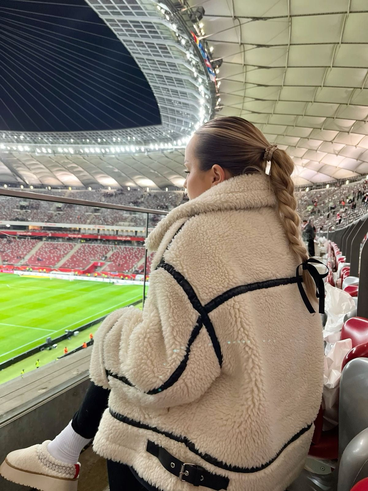 Aurora Teddy Coat | Dames teddy jas met oversized fit en fluffy stof