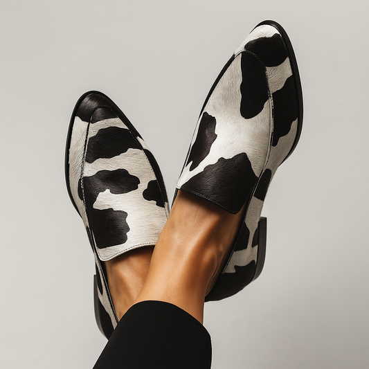 Dames Leren Loafers – Modern, Casual voor Dagelijks Gebruik