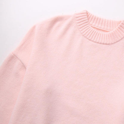 Oversized Sweater | Roze Dames trui met cozy fit en zachte stof