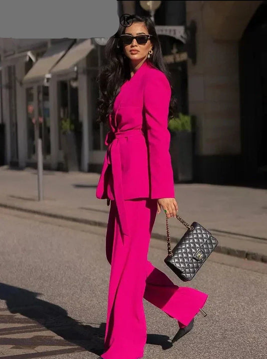 Noëlla | Dames Blazer Set met Broek – Elegante Pasvorm & Moderne Tijdloze Look