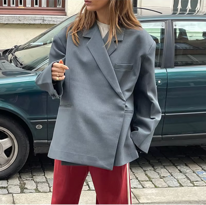 Sarah Oversized Blazer | Dames blazer met moderne details en tijdloos design
