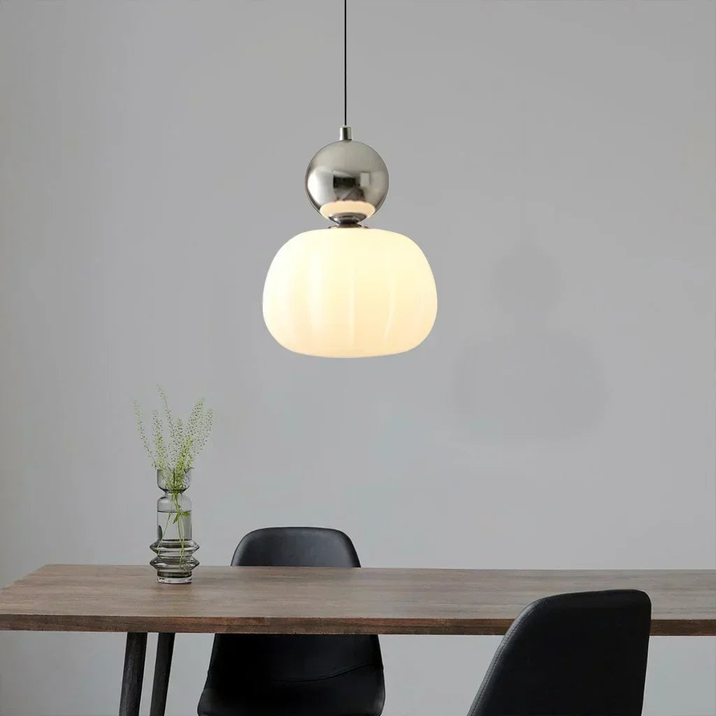 Hanglamp | Moderne metalen hanglamp met 3 lichtpunten in crème en andere kleuren