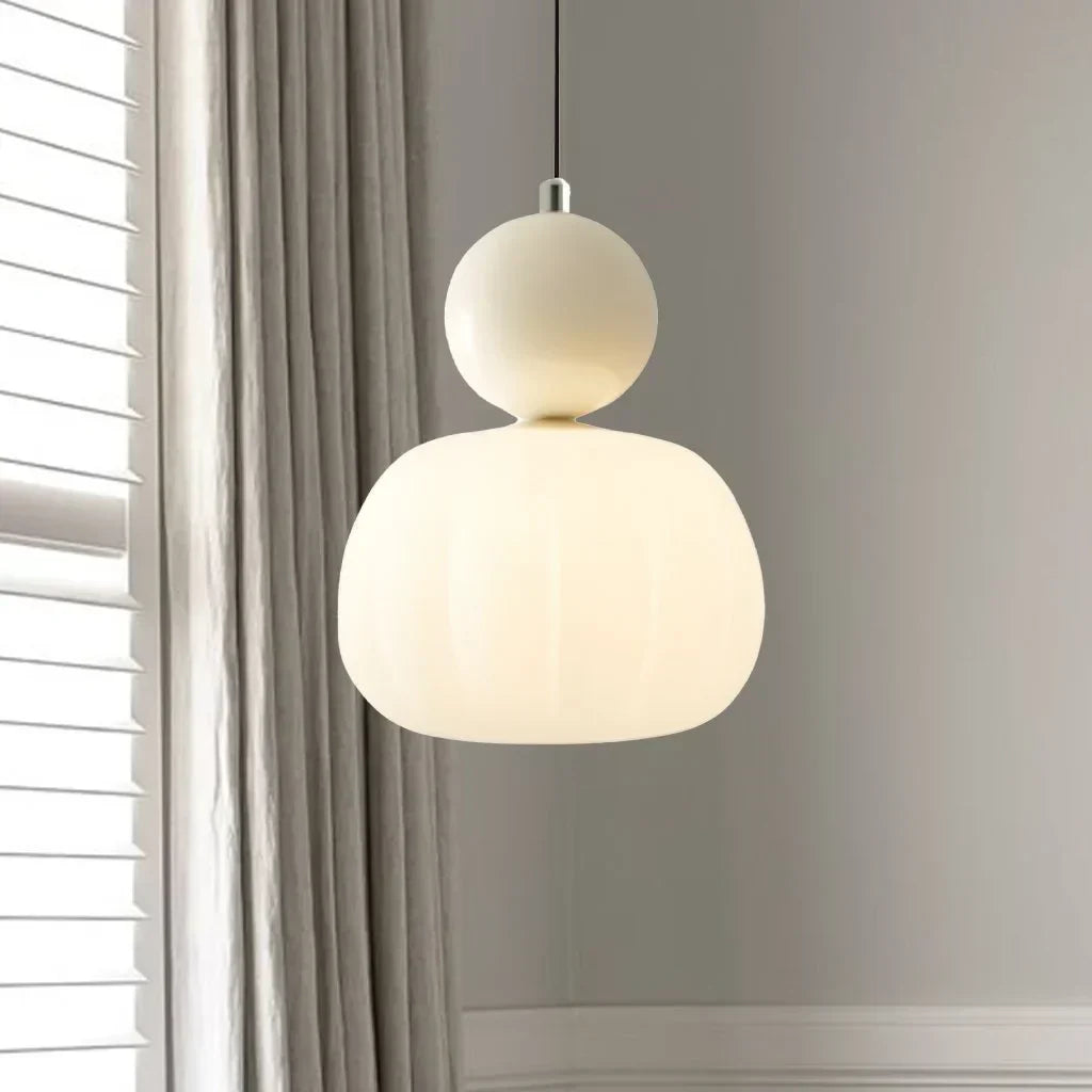 Hanglamp | Moderne metalen hanglamp met 3 lichtpunten in crème en andere kleuren