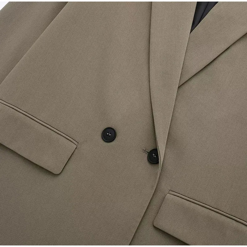 Blazer voor dames met oversized silhouet en chique uitstraling