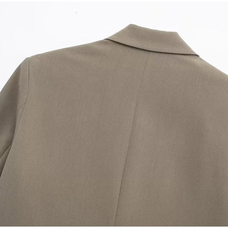 Blazer voor dames met oversized silhouet en chique uitstraling