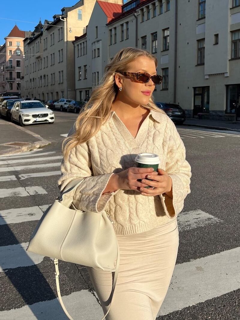 Vanja | Dames Schoudertas van Vegan Leer – Elegant Design en Ruim, Praktisch Interieur