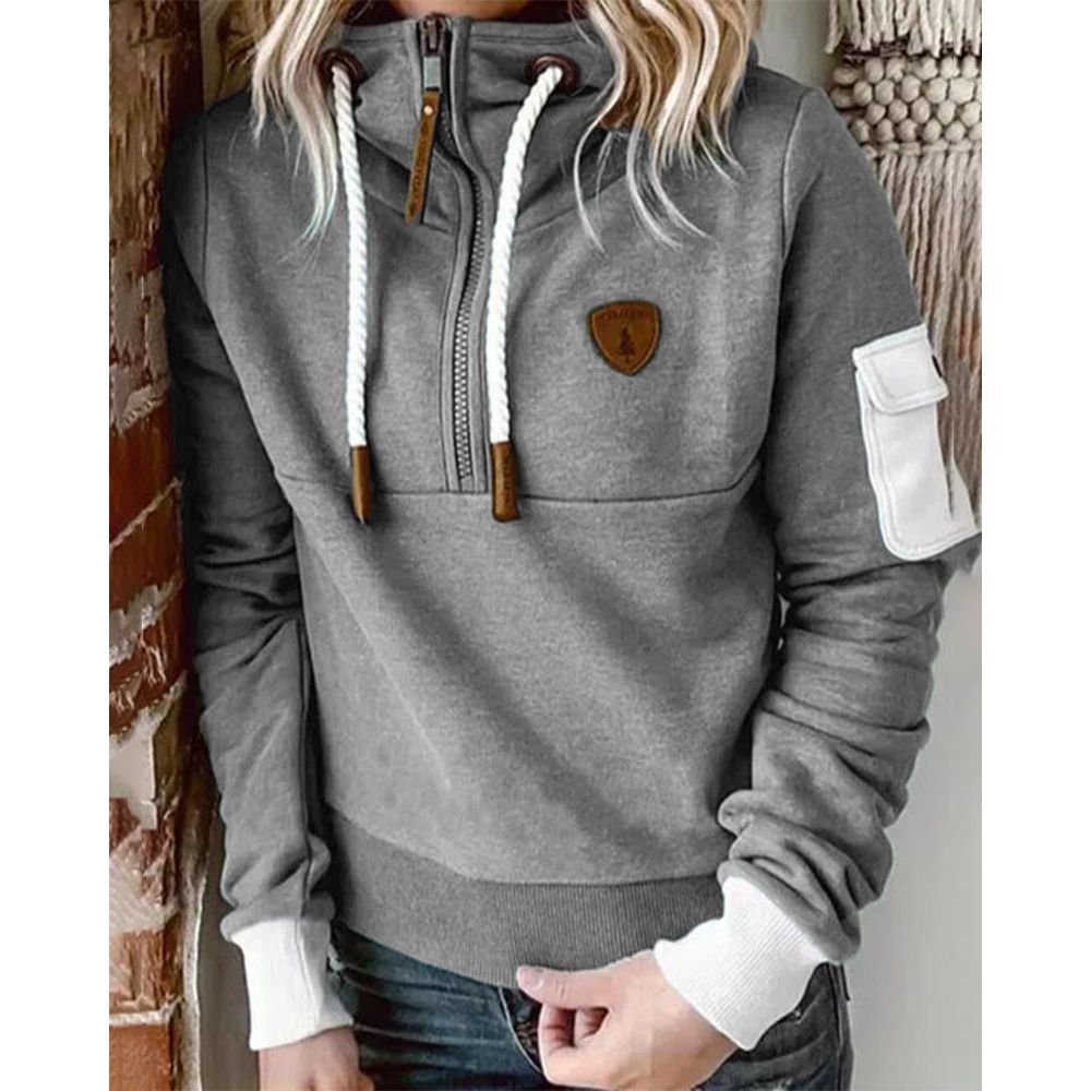 Dames Gebreide Hoodie – Comfortabel, Casual voor Thuis en Vrije Tijd