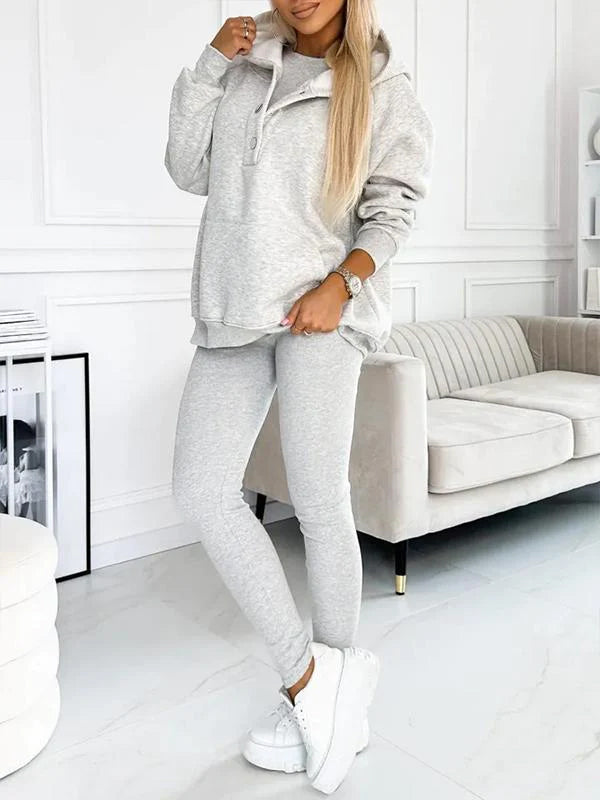 Lisa Set | Dames loungewear set met trui, broek en top in comfy stijl