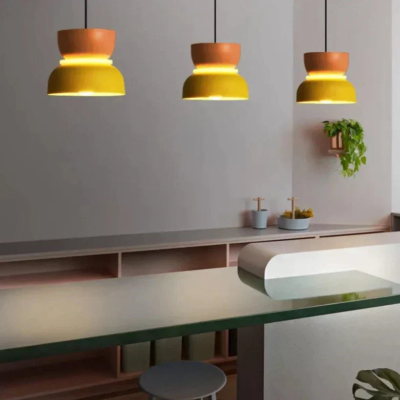 Scandinavische Hanglamp – Meerkleurig, Modern Design voor Woonkamer of Eetruimte