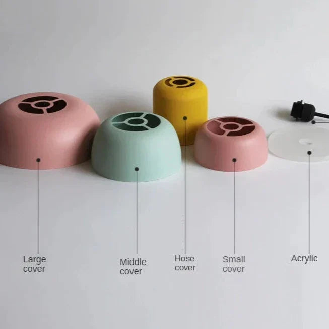 Scandinavische Hanglamp – Meerkleurig, Modern Design voor Woonkamer of Eetruimte