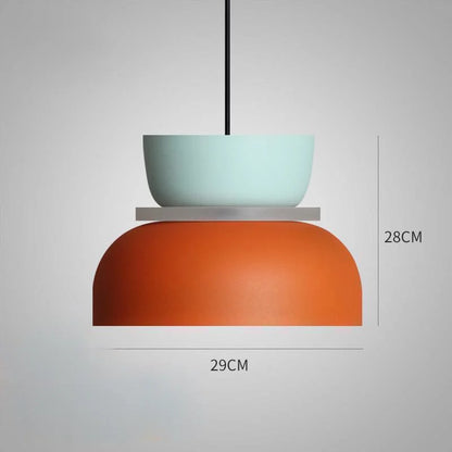 Scandinavische Hanglamp – Meerkleurig, Modern Design voor Woonkamer of Eetruimte