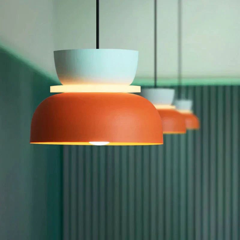 Scandinavische Hanglamp – Meerkleurig, Modern Design voor Woonkamer of Eetruimte